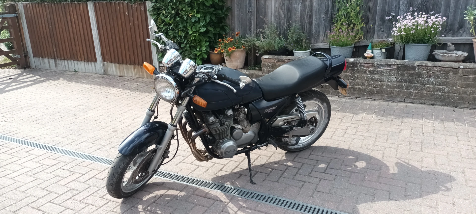 New mirrors fitted wide shot