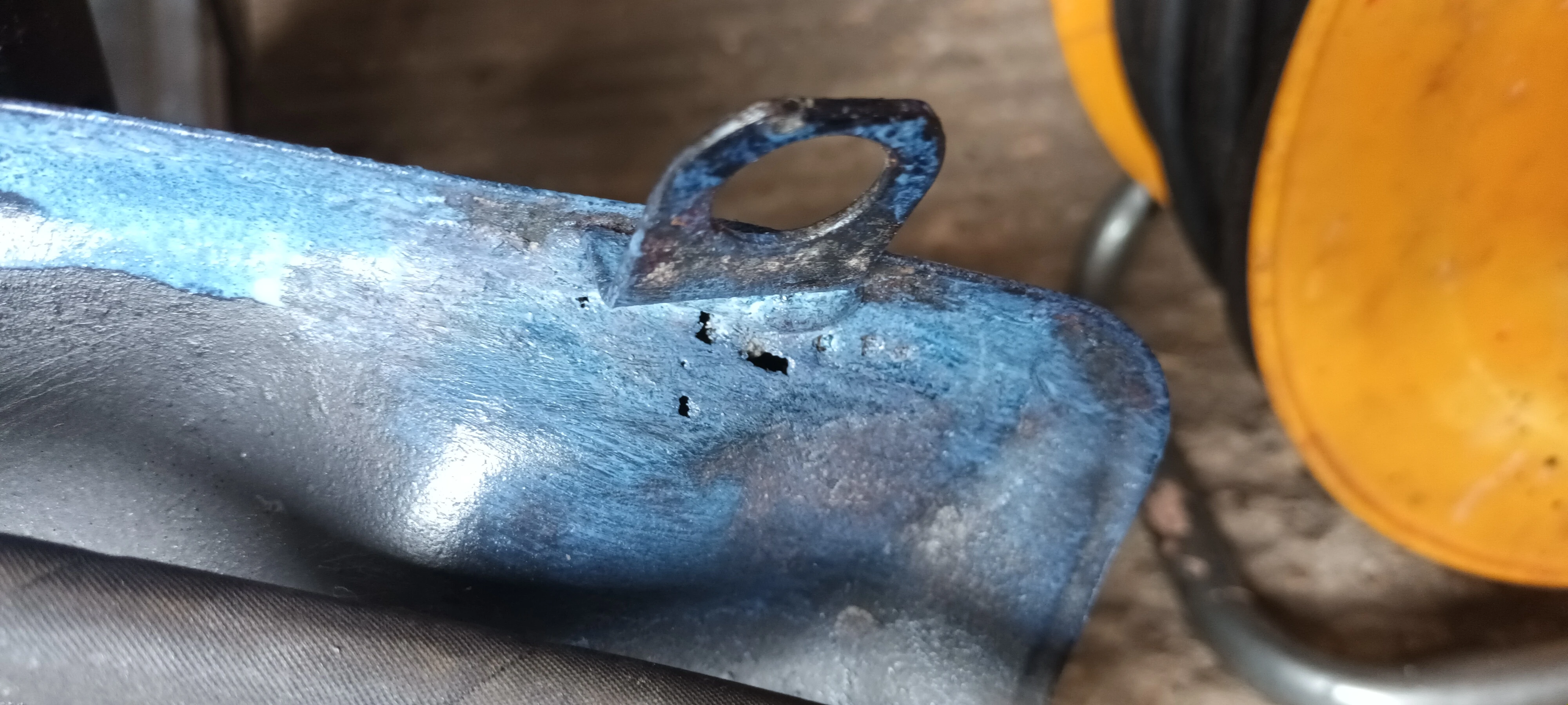 Fuel tank hole preped